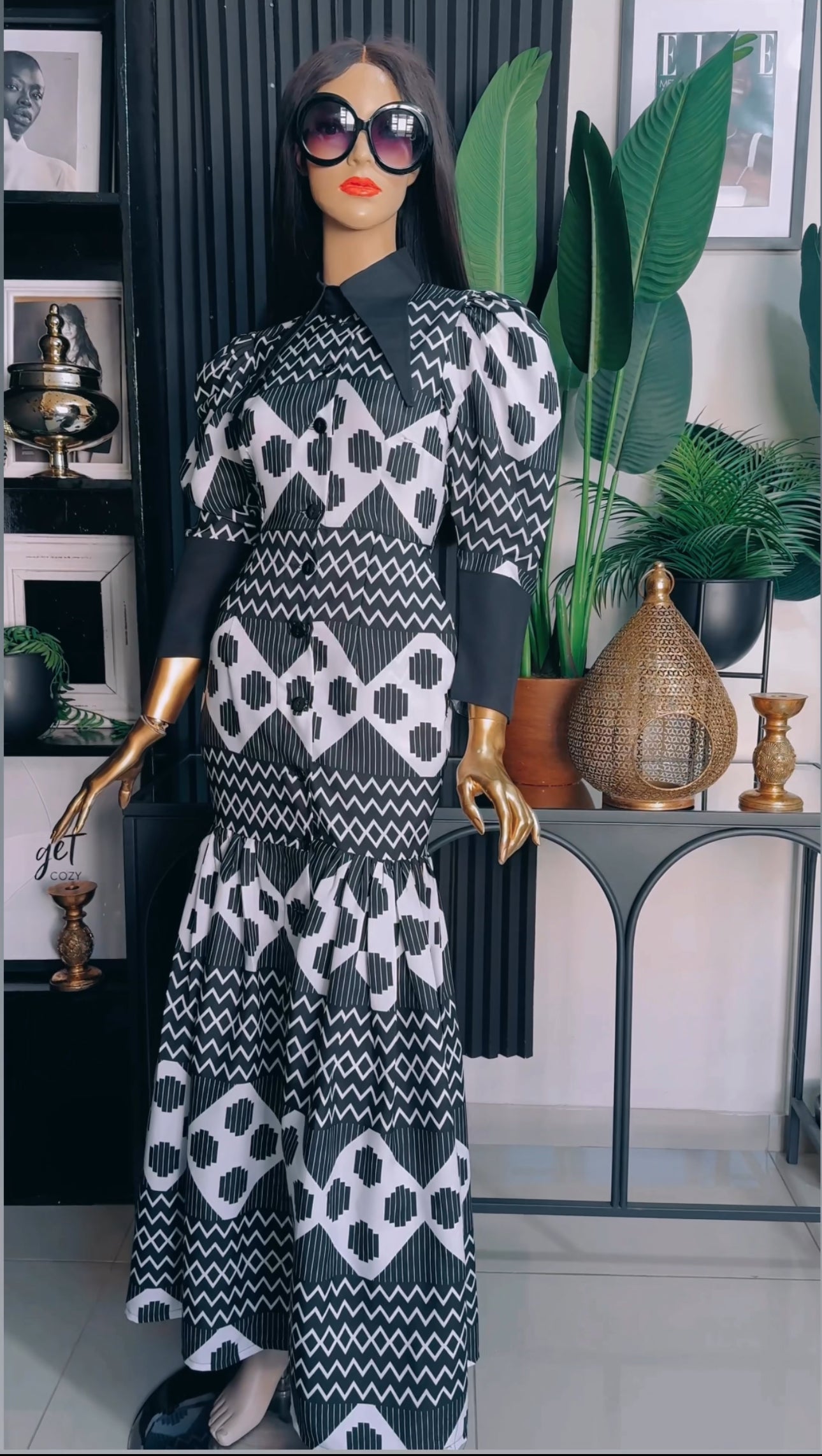 EFH | MONEOa’ Monochrome Dress