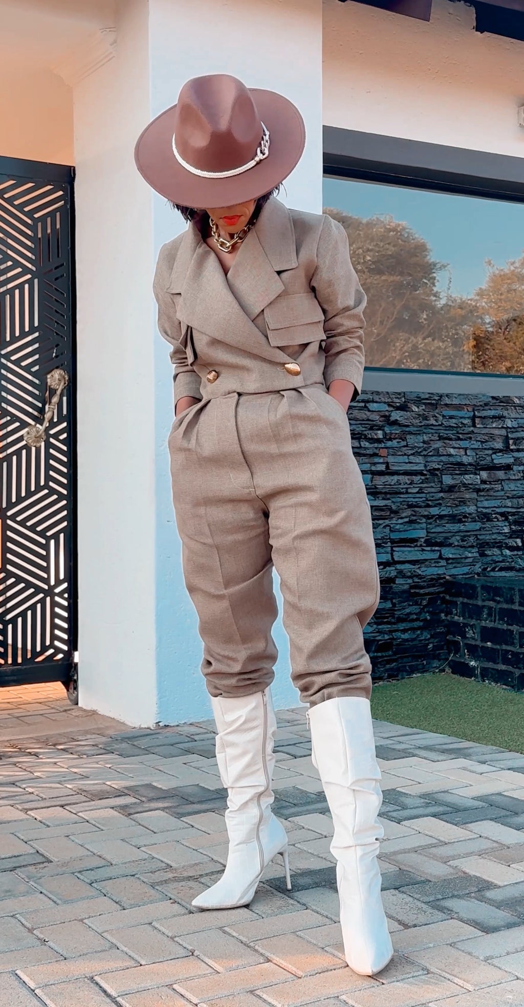EFH | JAZZY LINEN JUMPSUIT