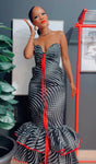 EFH | Mocochrome Ruffle Boobtube_Dress