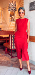 EFH | Burgundy Shift Dress