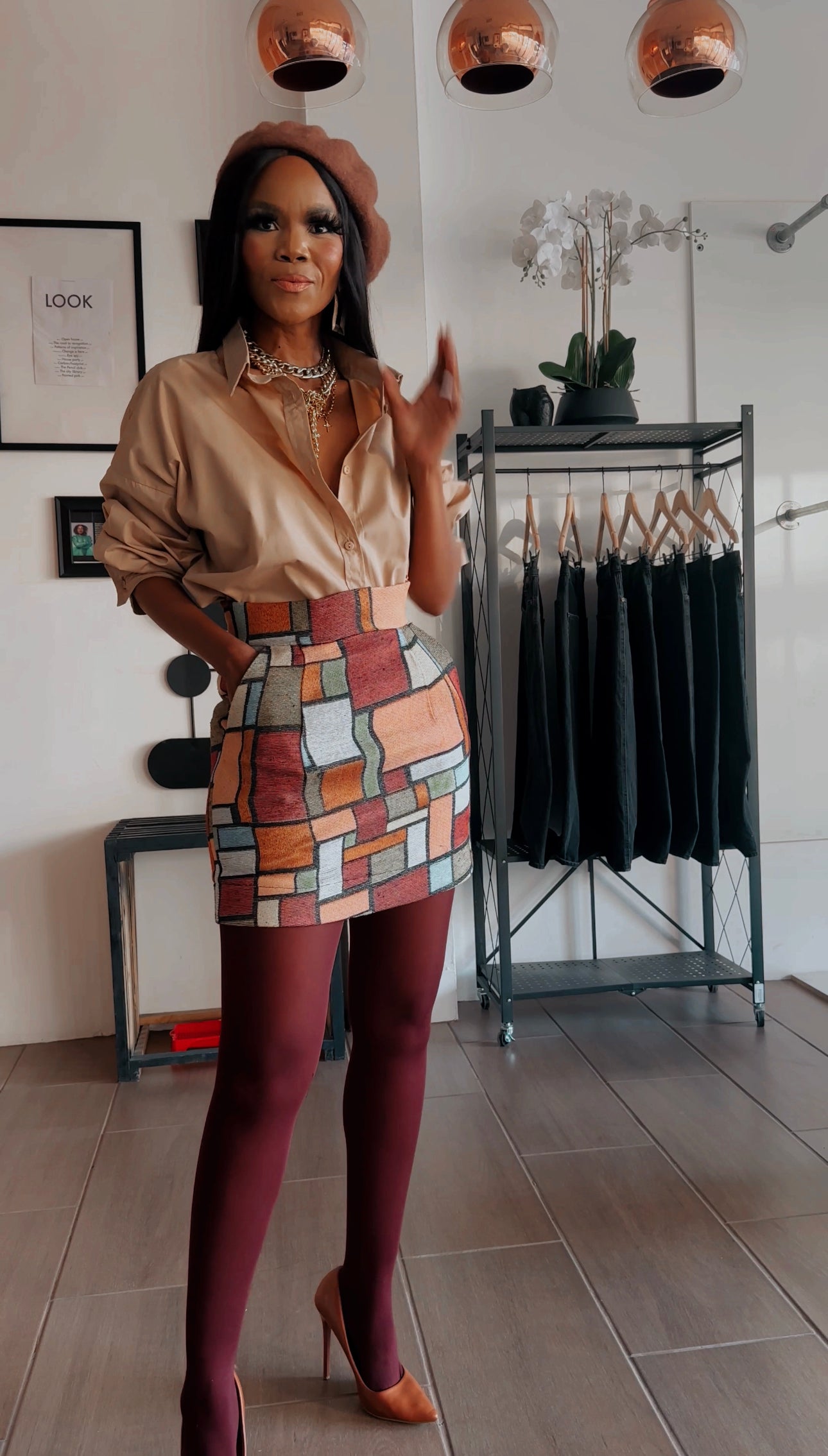 EFH | TINA WINTER SKIRT